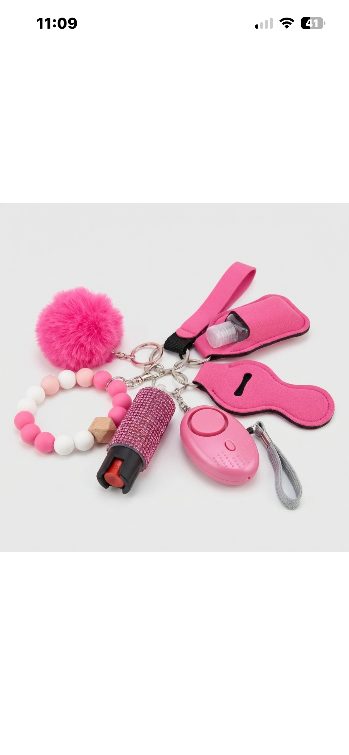women's Safety bracelet (pink)